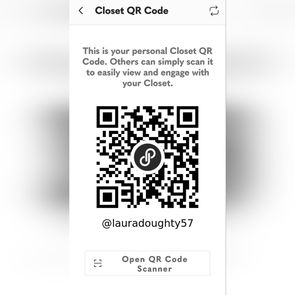 QR Code for Closet Access